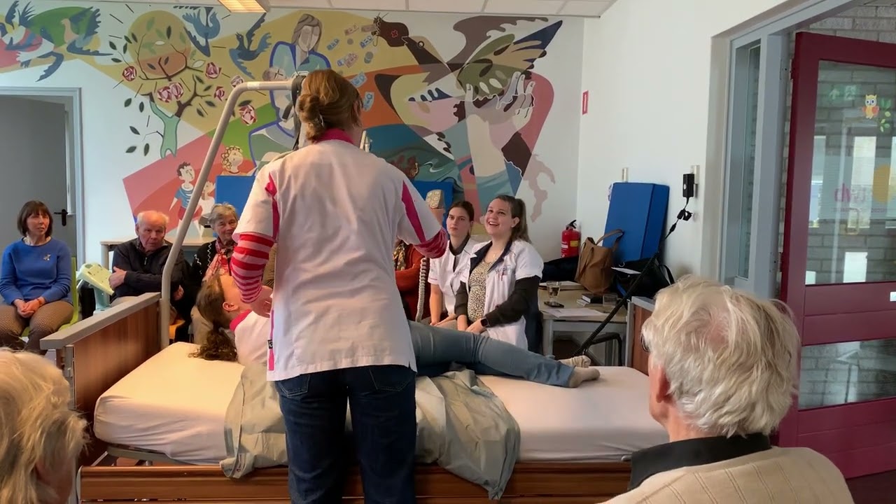 Verplaatsen in bed glijzeil