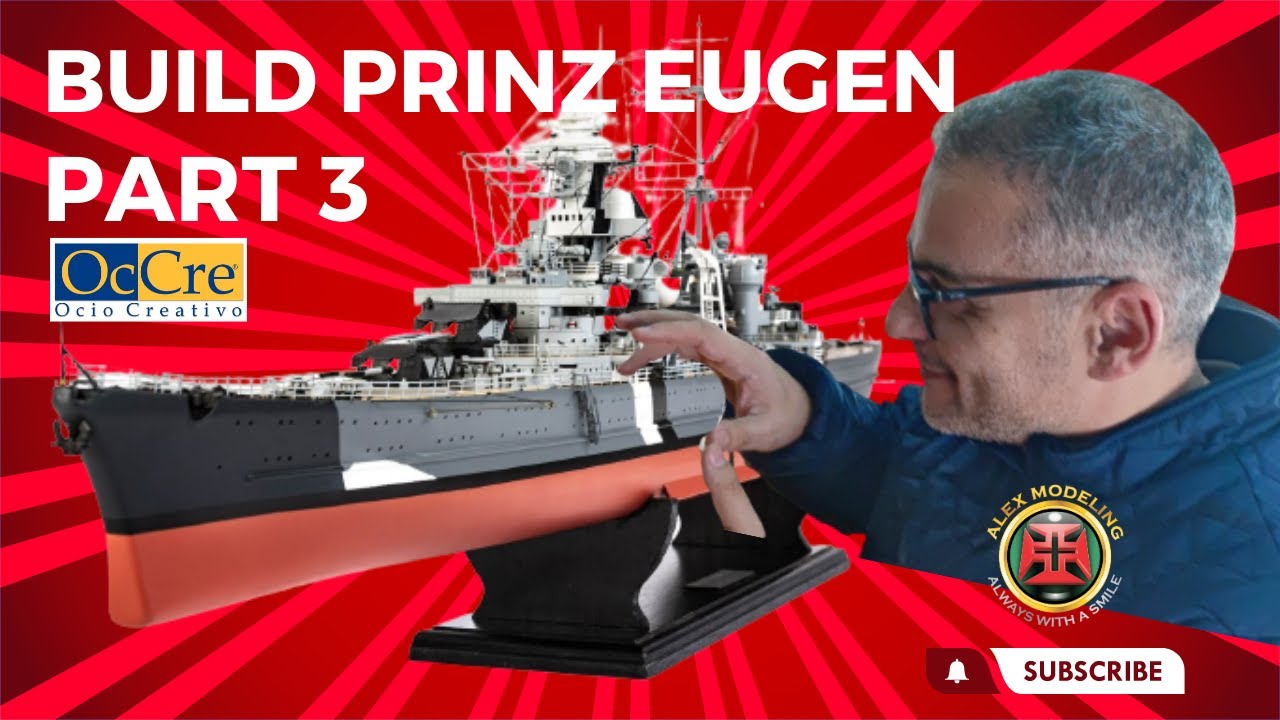 BUILD THE #occre  #prinzeugen PRINZ EUGEN EPISODE 3 #epichistorytv