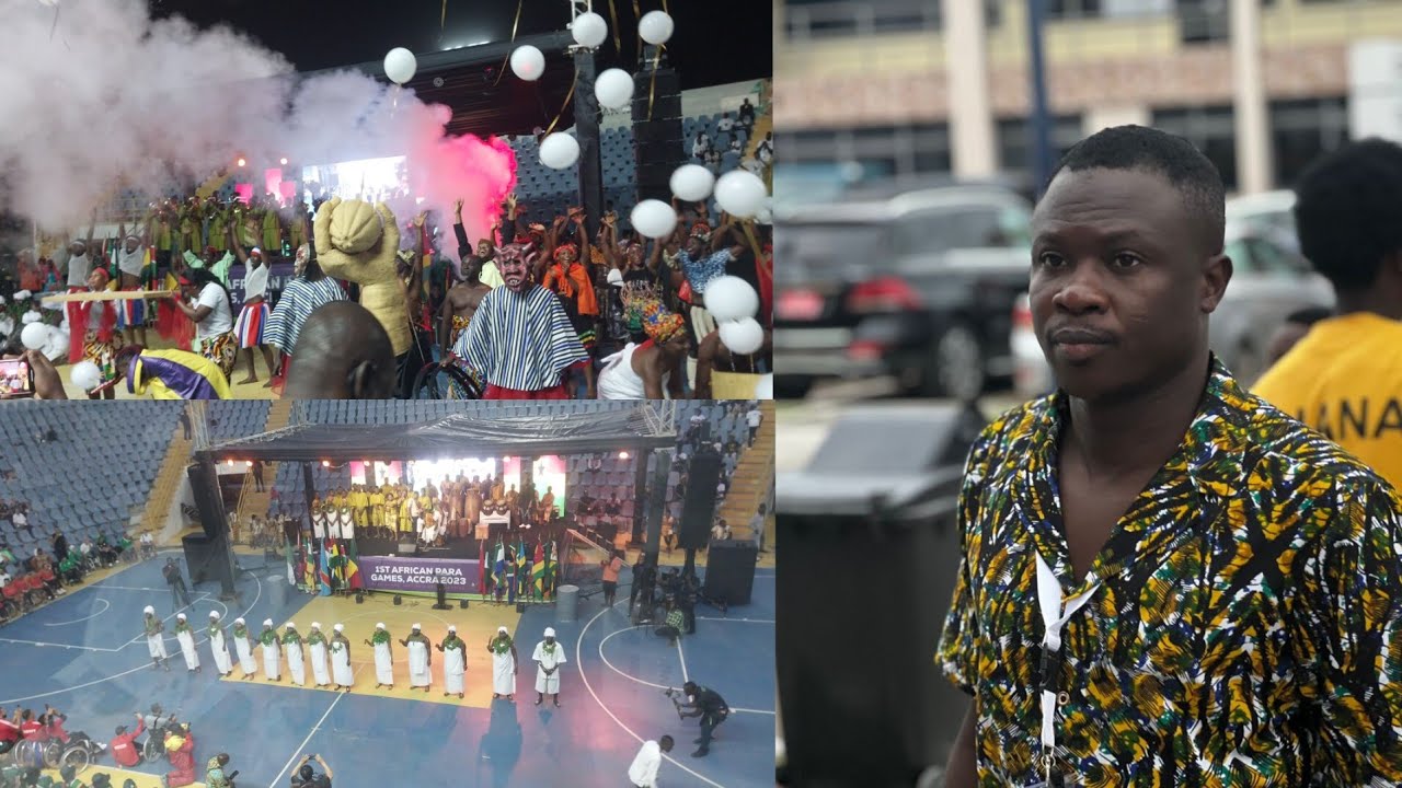 The Beautiful Culture Display At The 1st Ever African Para Games Opening Ceremony In Ghana.