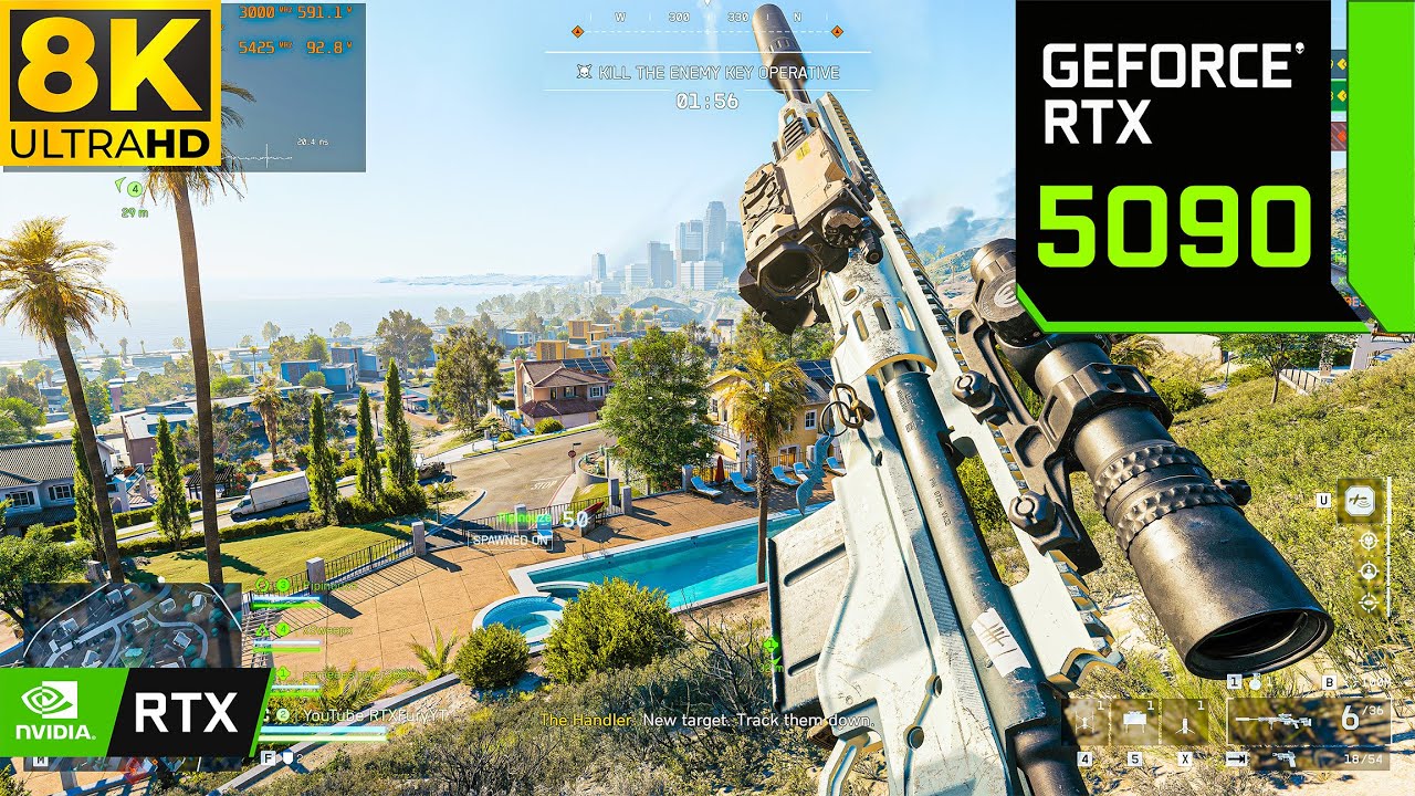 Battlefield REDSEC : 8K Maximum Settings | RTX 5090 DLSS ON.