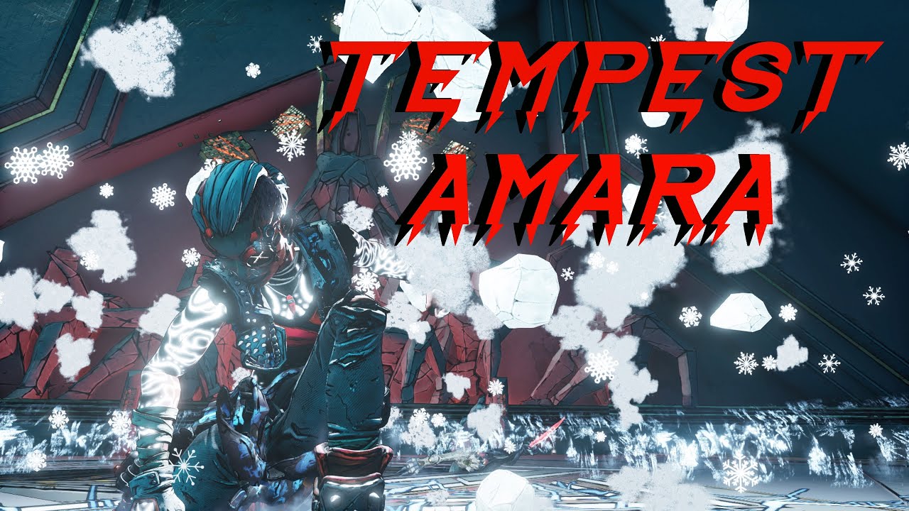 Borderlands 3 Builds: Tempest Amara! Level 72 Phaseslam True Takedown build
