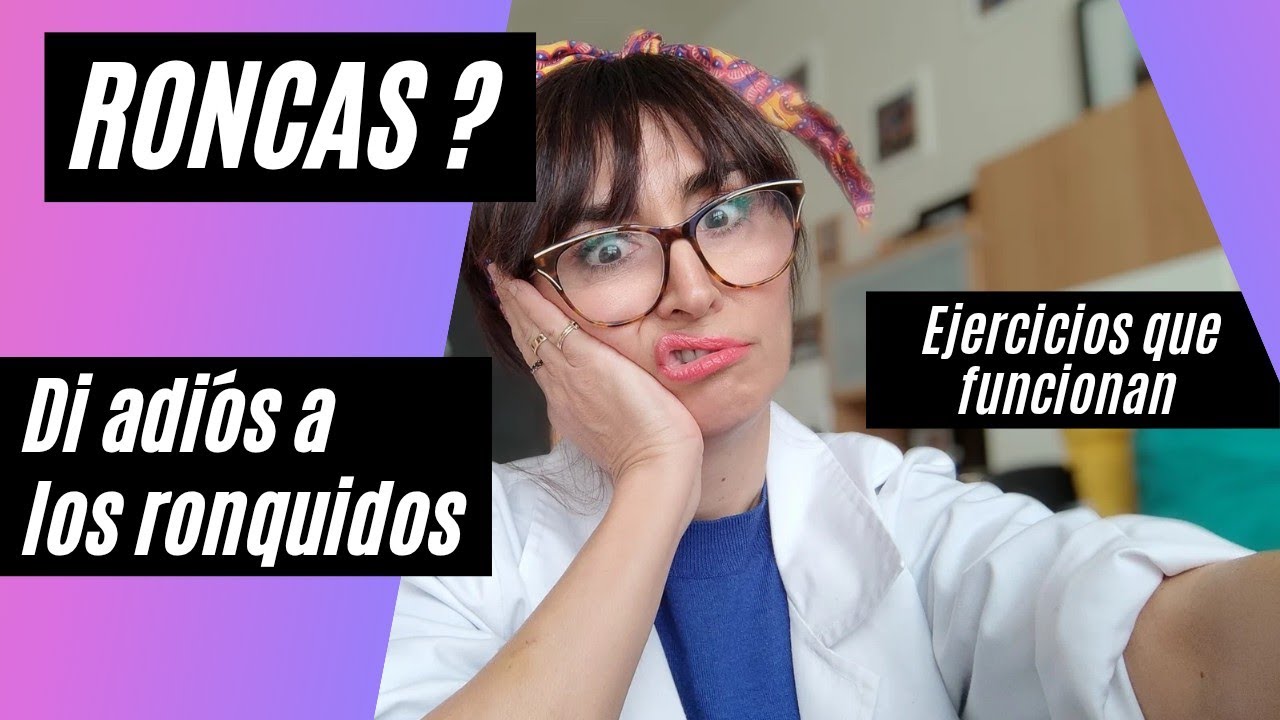 Ejercicios para NO RONCAR: Mejorar tu respiración y tu sueño 😴 #consejos #fonoaudiologa #fyp#roncar