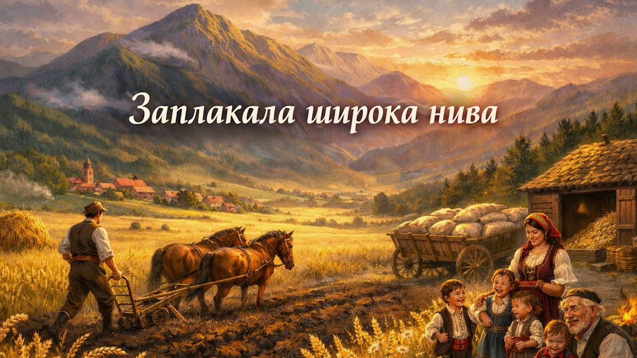 Заплакала широка нива 🌾