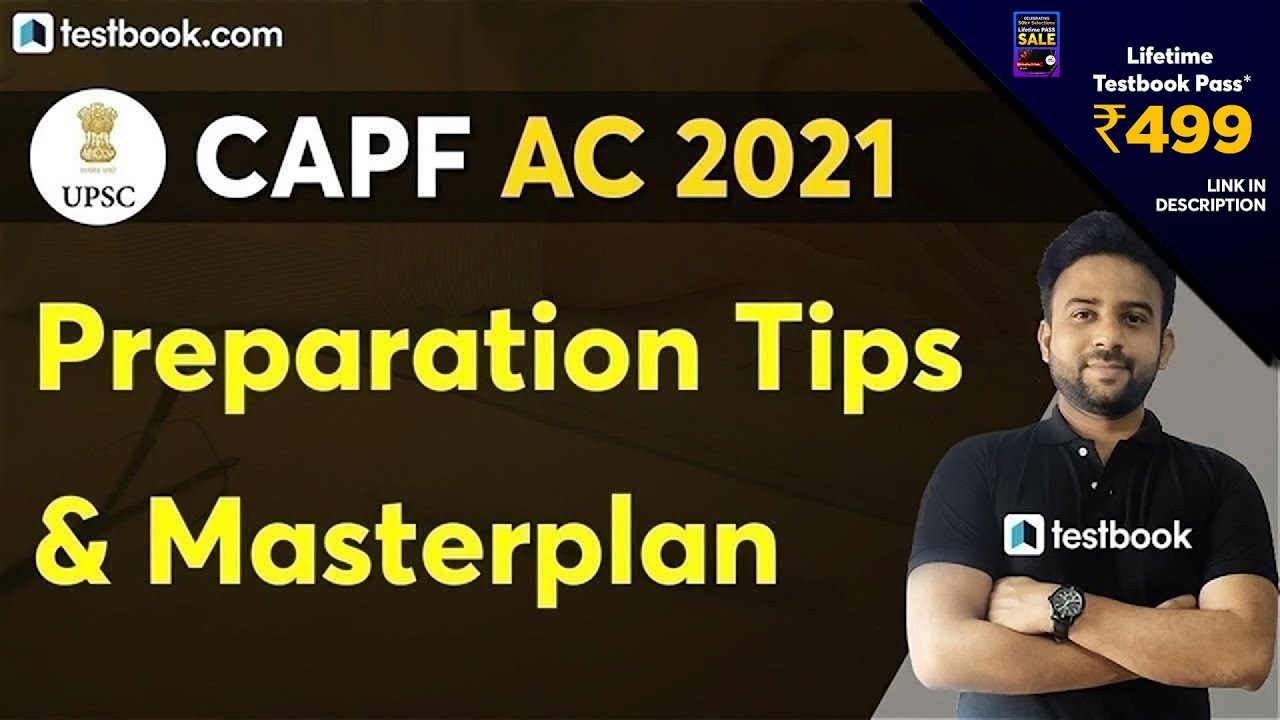 UPSC CAPF AC Preparation Strategy 2021 | CAPF Syllabus & Important Topics by Prashant Sir