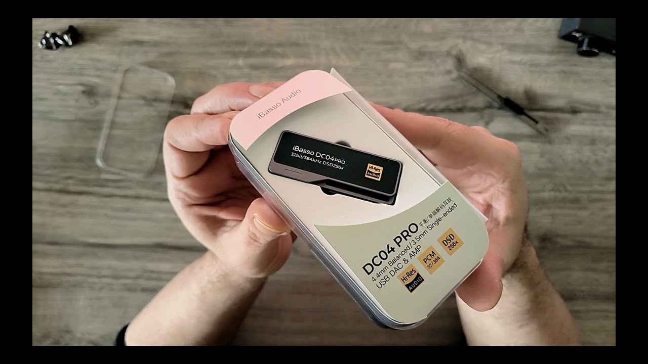 iBasso DC04 PRO USB DAC Unboxing - The Beast!