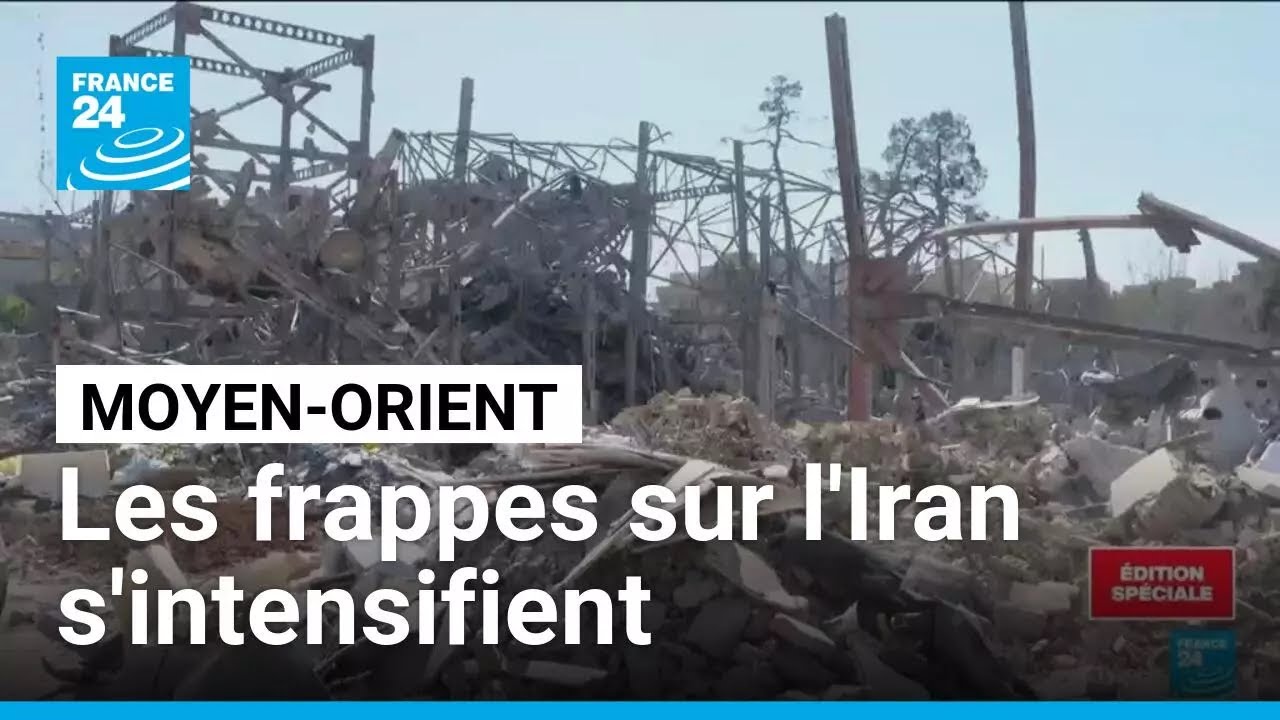 Israël et les États-Unis intensifient les frappes sur l’Iran • FRANCE 24
