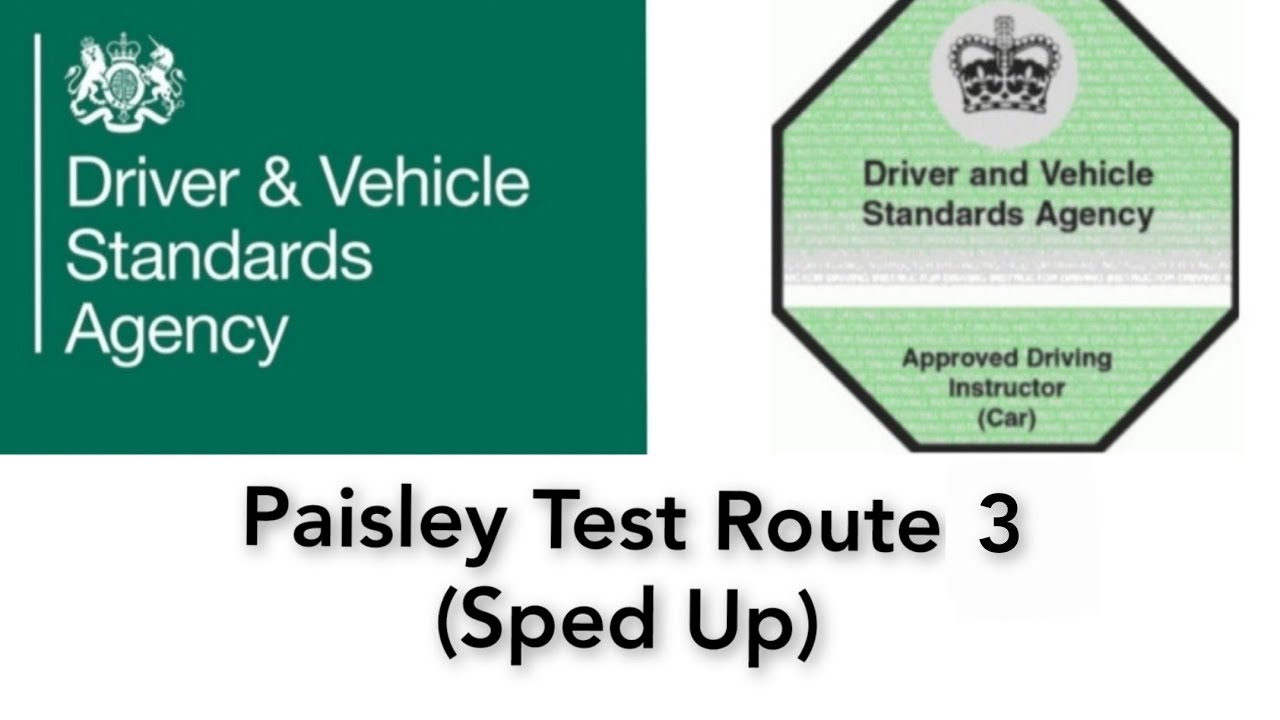 Paisley Test Route 3 (Sped up)