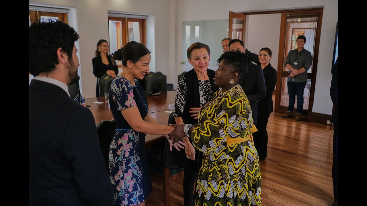 AOC visits Chile, Brazil & Colombia