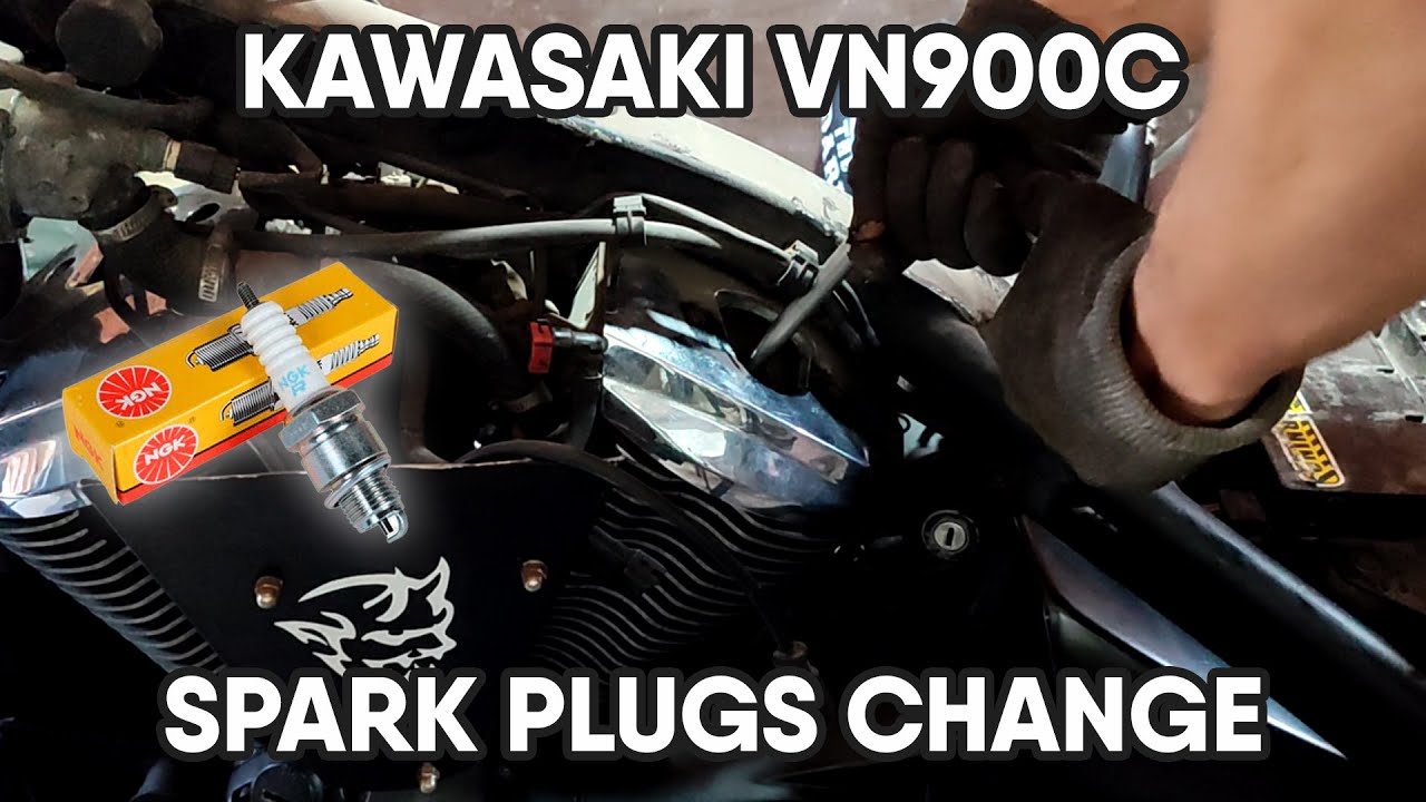 How to Change your Spark Plugs on a Kawasaki Vulcan 900 - VN900C