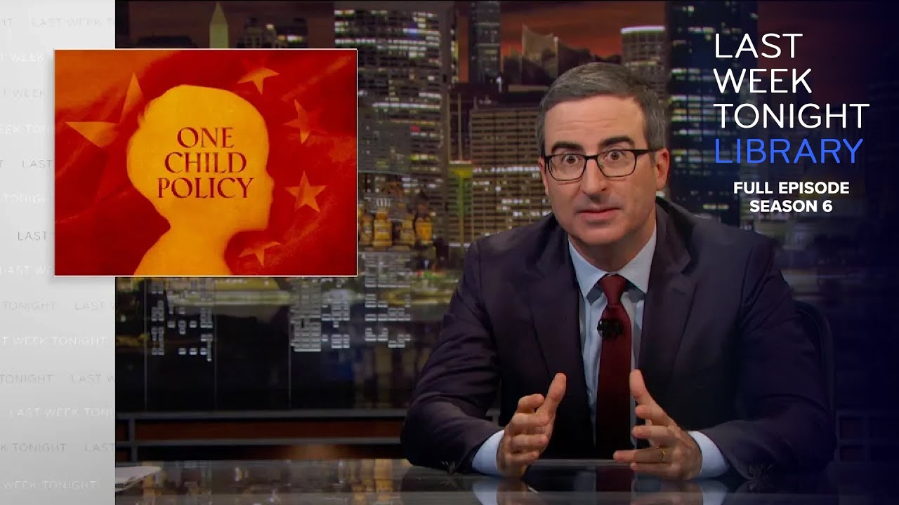 S6 E25: One Child Policy & Stupid Watergate II Update: Last Week Tonight with John Oliver
