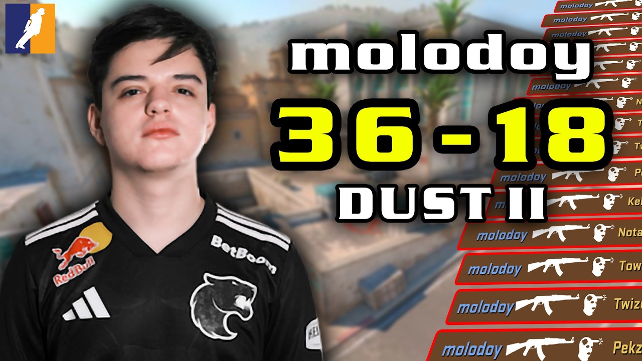 [POV PEEK] molodoy (36-18) | Dust II | Faceit Ranked | Mar 14, 2026