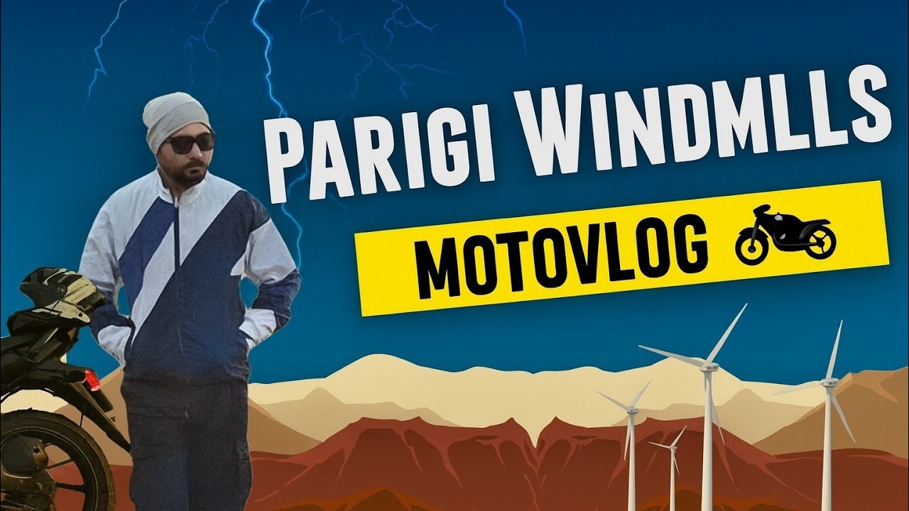 Parigi Windmills Ride – Peaceful Morning Motovlog | Ride In Soul