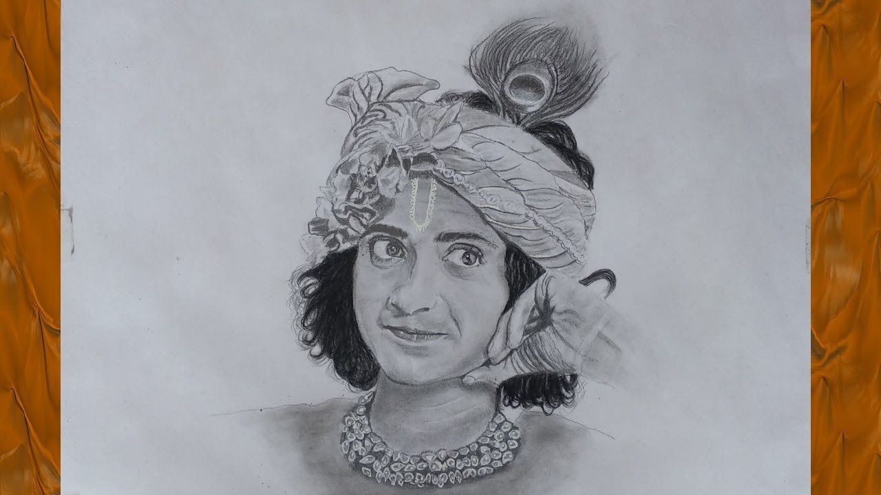 Drawing Sumedh Mudgalkar as Radhakrishna || realistic drawing sumedh mudgalkar || starbharat