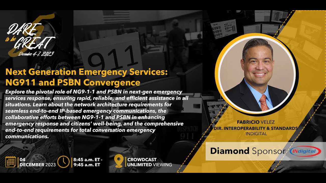 Next Generation Emergency Services: NG911 and PSBN Convergence