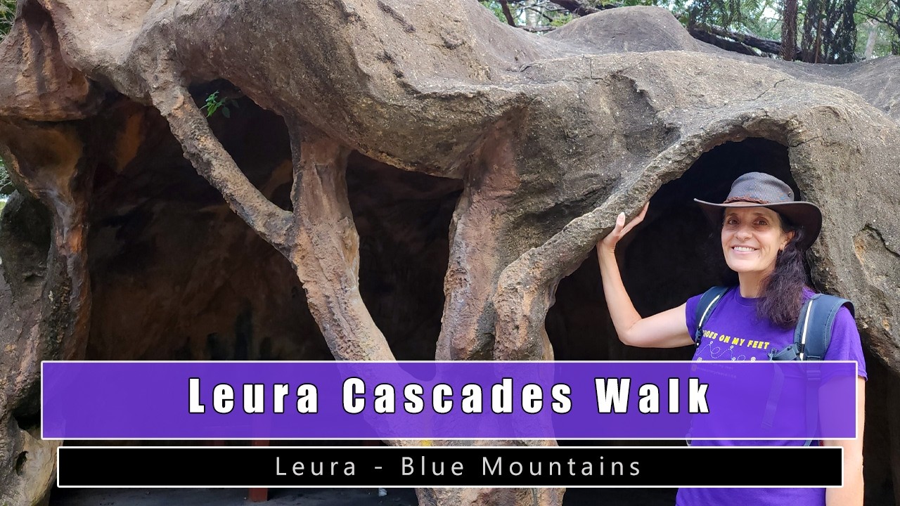 Leura Cascades - Leura - Blue Mountains Hiking - 4K