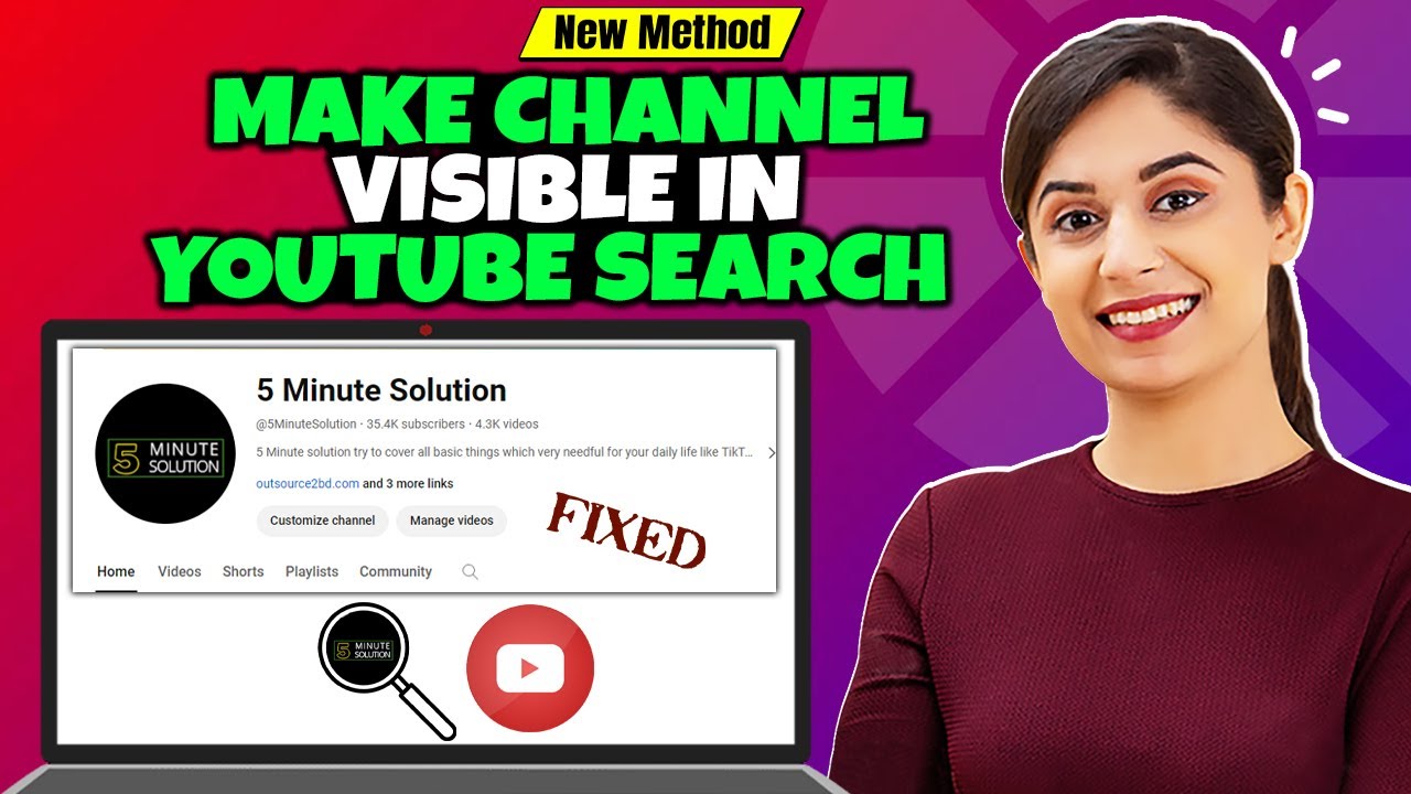 Как сделать свой канал YouTube видимым в поиске YouTube 2025 [ИСПРАВЛЕНО]