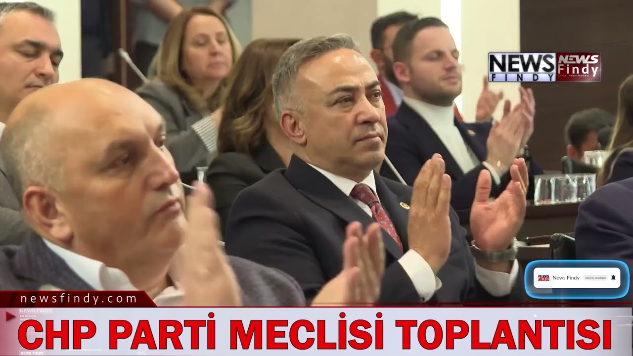 Cumhuriyet Halk Partisi Genel Başkanı &Ouml;zg&uuml;r &Ouml;zel, CHP Parti Meclisi Toplantısının a&ccedil;ılışında konuştu