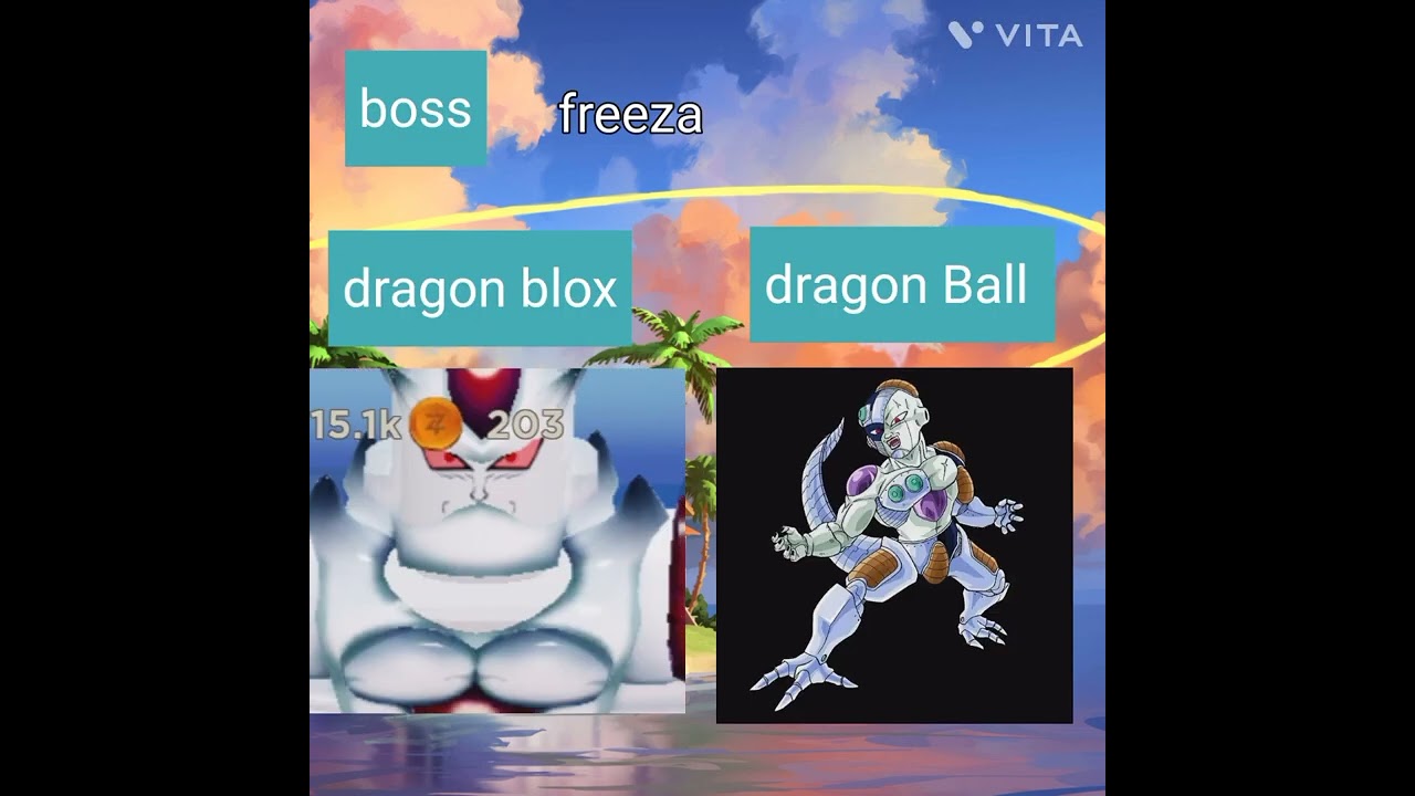 how boss look in dragon blox vs how they look in dragon ball | #dragonblox | #dragonball