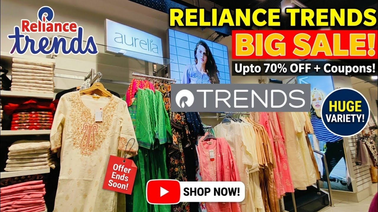 Reliance Trends Flat 80% Off Sale 2026|Trends New Collection|Trends Monsoon Sale is live|Trends Sale