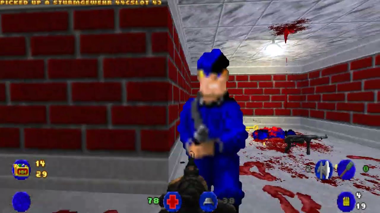 Brutal Wolfenstein 3D (2014) Episode 2: Operation Eisenfaust Retro Game Session
