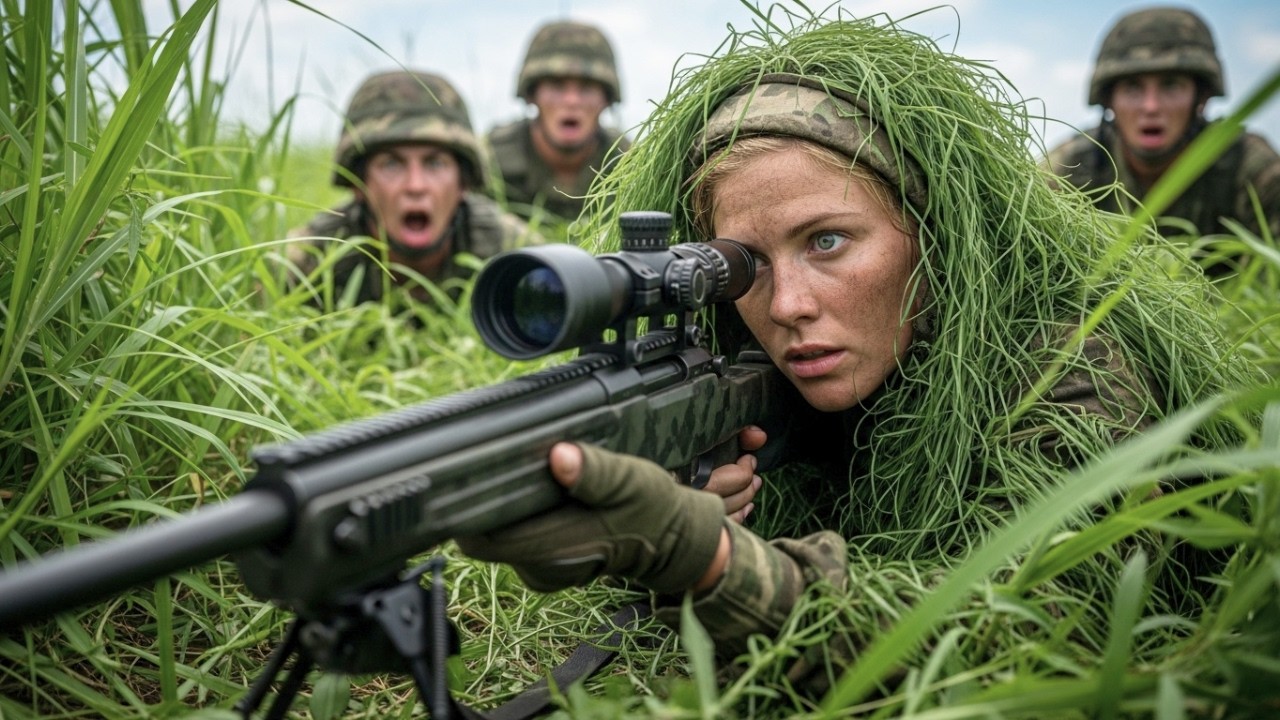 SEALs Thought It Was the End—Until a Female Sniper Appeared From Nowhere and Dropped 25 Targets
