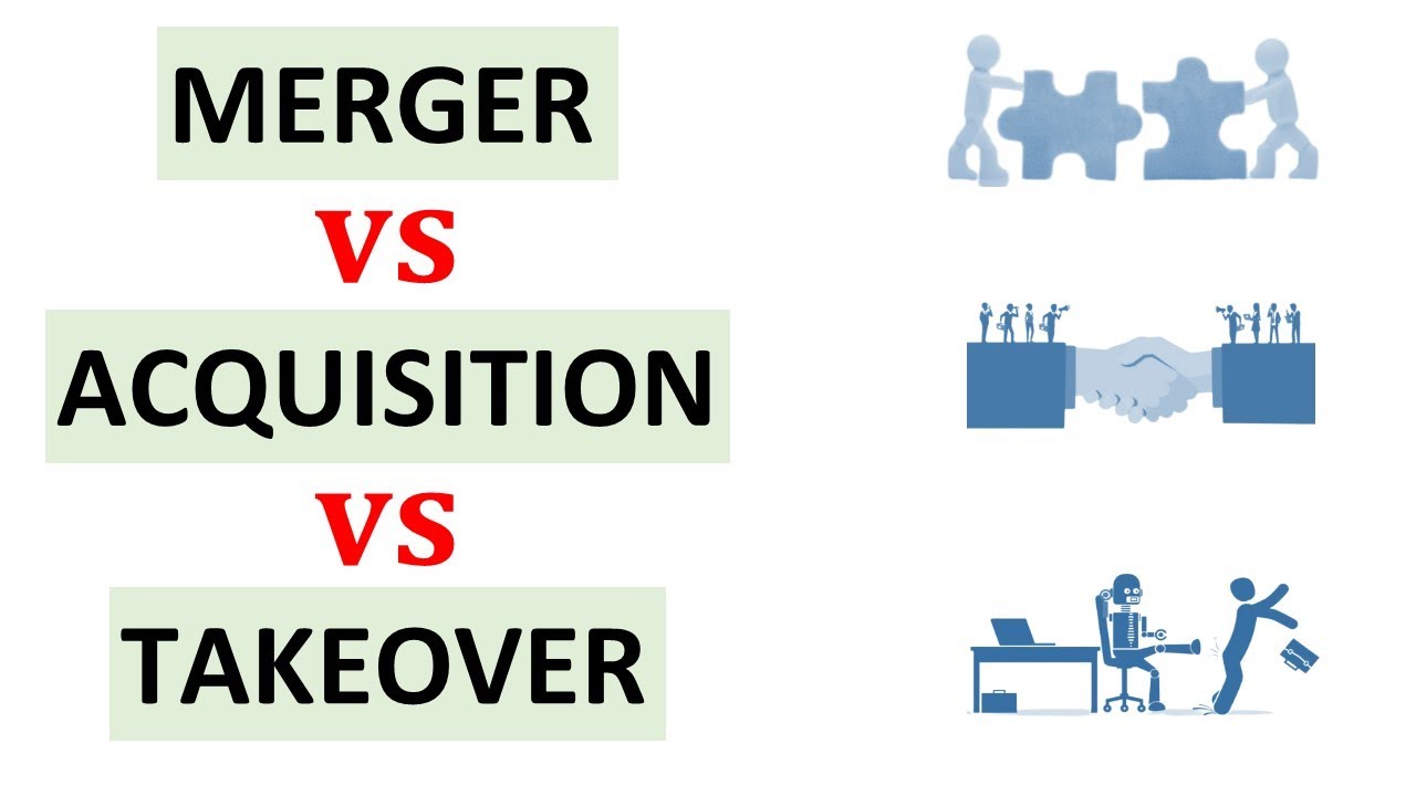 Merger vs Acquisition vs Takeover - Know The Core Differences With Real Case Studies
