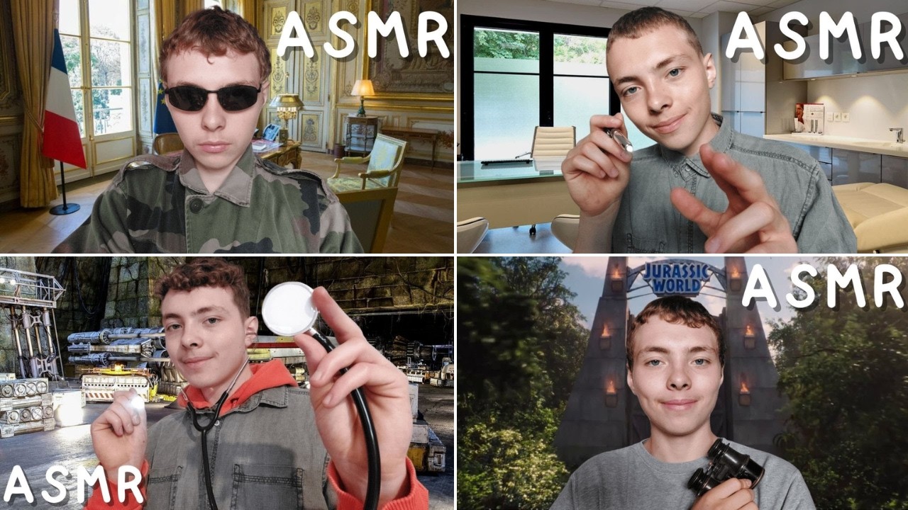 ASMR: Compilation de Roleplay Aléatoire (2h)