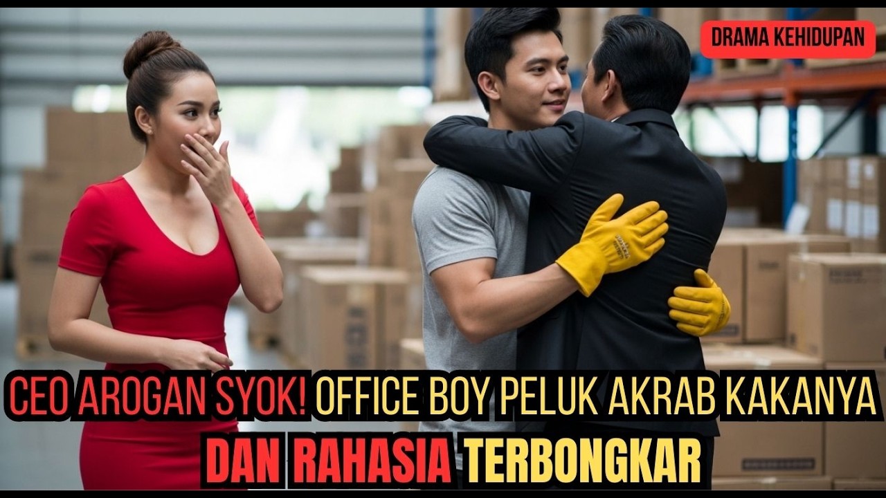 CEO AROGAN Syok! OFFICE BOY M!sk!n Ini Berpelukan Akrab Dengan KAKAKNYA, Rahasia Terbongkar..