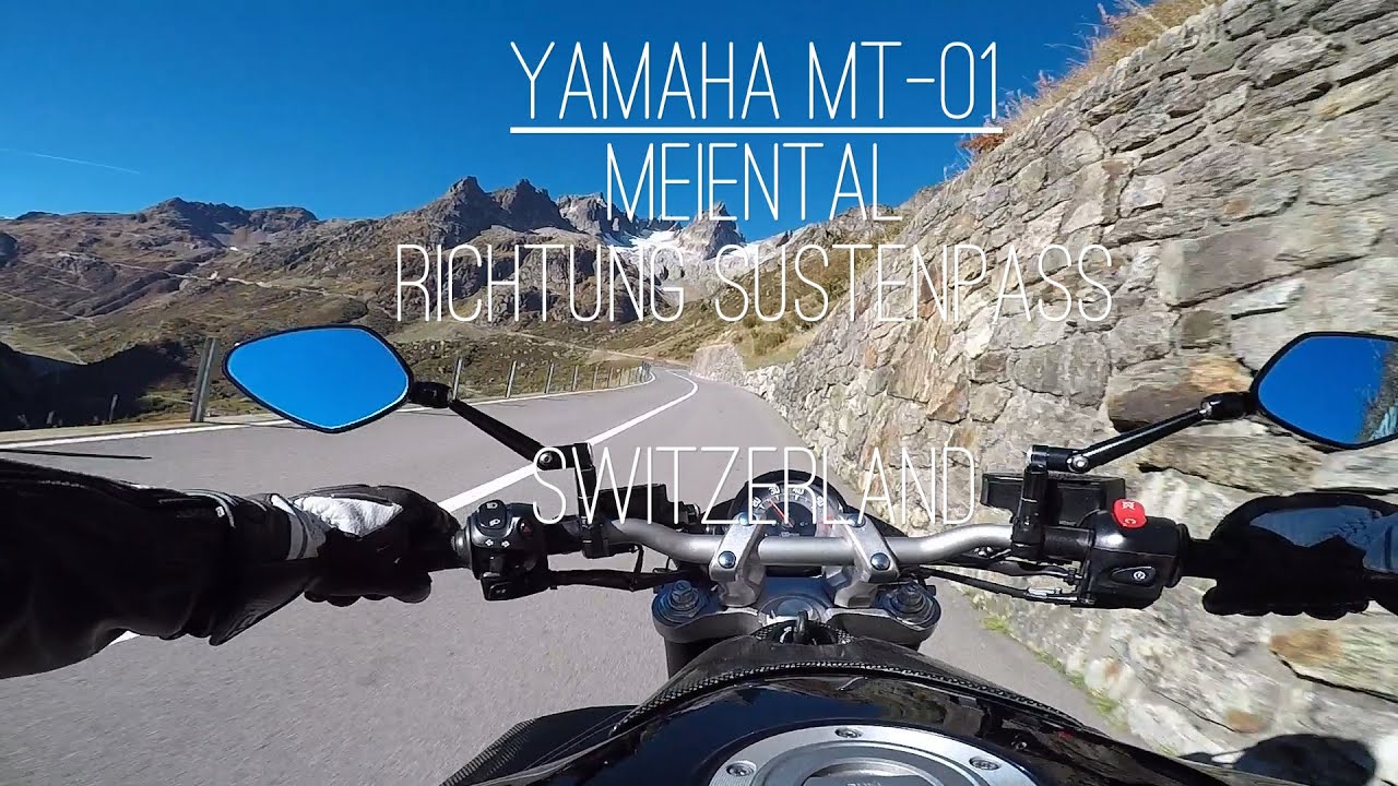 Yamaha MT-01Meiental (UR) Richtung Sustenpass