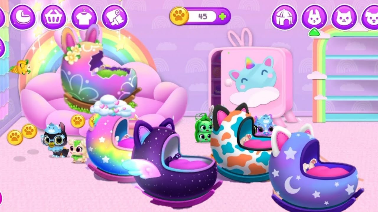Floof My Pet House New Update Gameplay with cute pets
