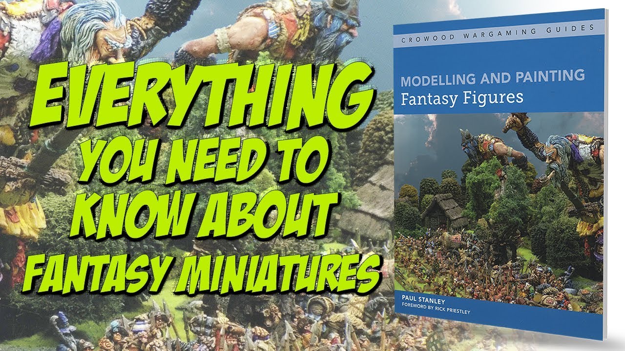 Modelling and Painting Fantasy Figures  | Crowood Press | Flipthrough