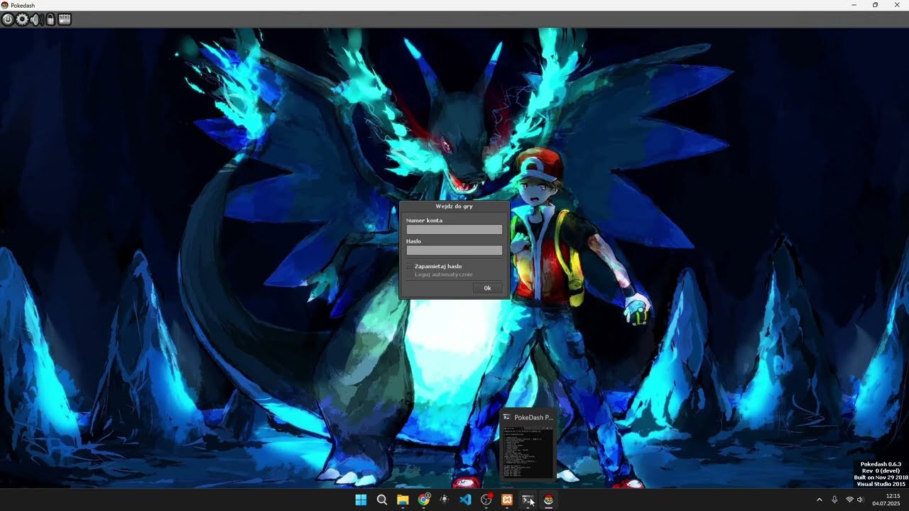 Własny Server Tibia Pokemon