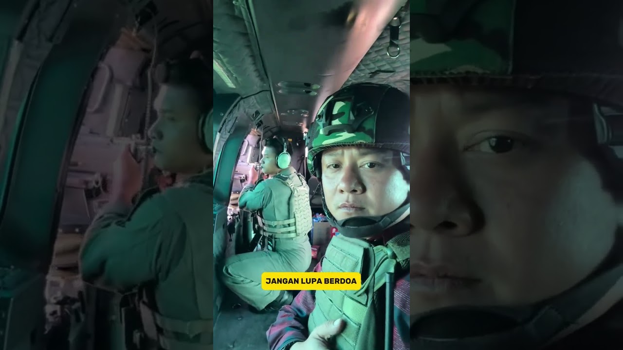 di jemput heli di pedalaman papua@BobonSantoso