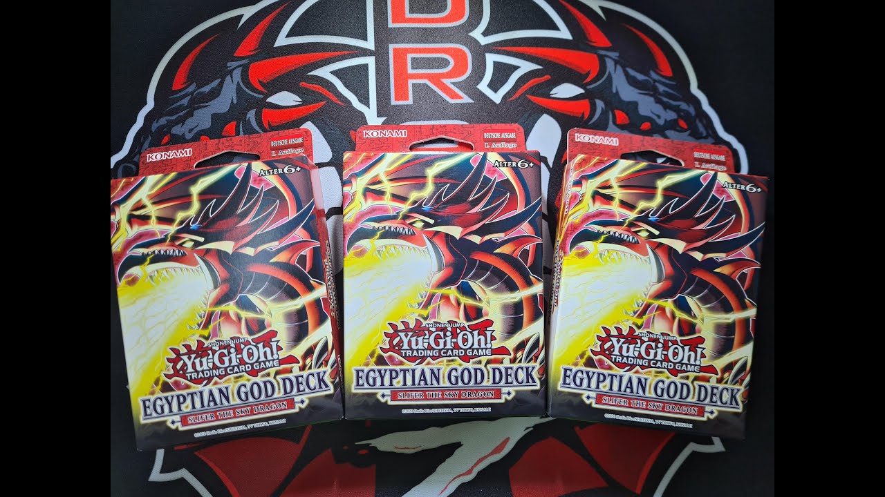 Yu-Gi-Oh! 30€ Slifer der Himmelsdrache Deck Profile 3xEgyptian God Deck (Budget)
