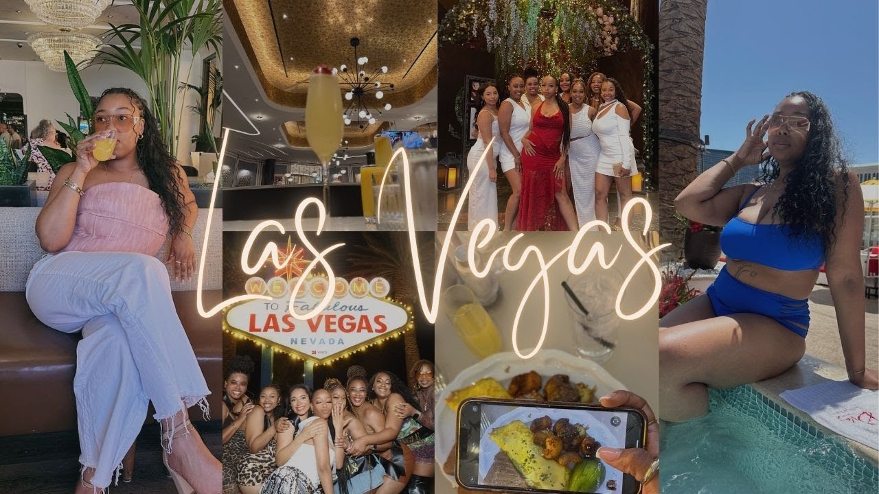 TRAVEL VLOG |LAS VEGAS |Bachelorette, Good Restaurants, Things To Do In Vegas Bachelorette Edition