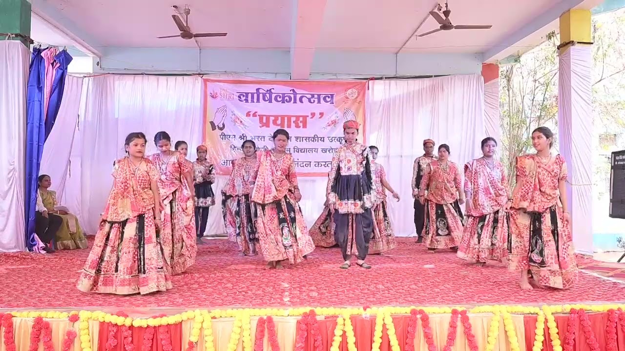 सांस्कृतिक कार्यक्रम प्रयास गुजराती नृत्य 