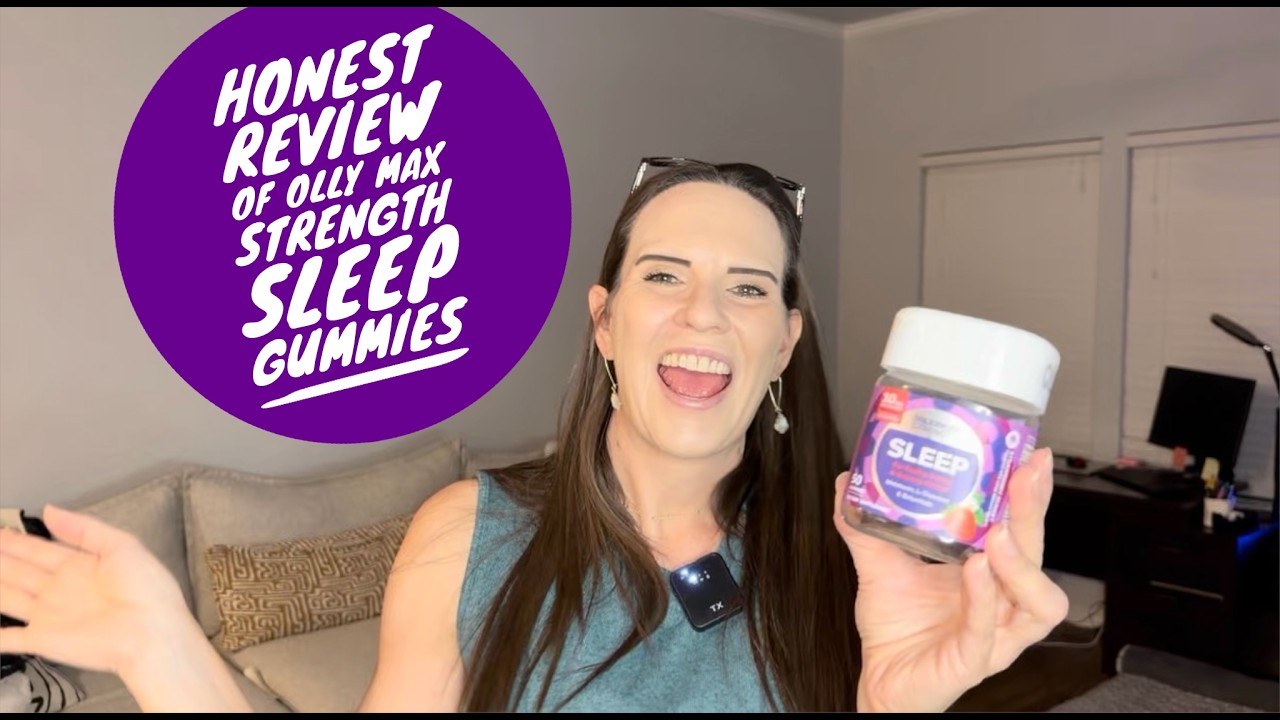 OLLY Sleep Gummies Review | 10mg Melatonin Sleep Aid (Does It Work?)