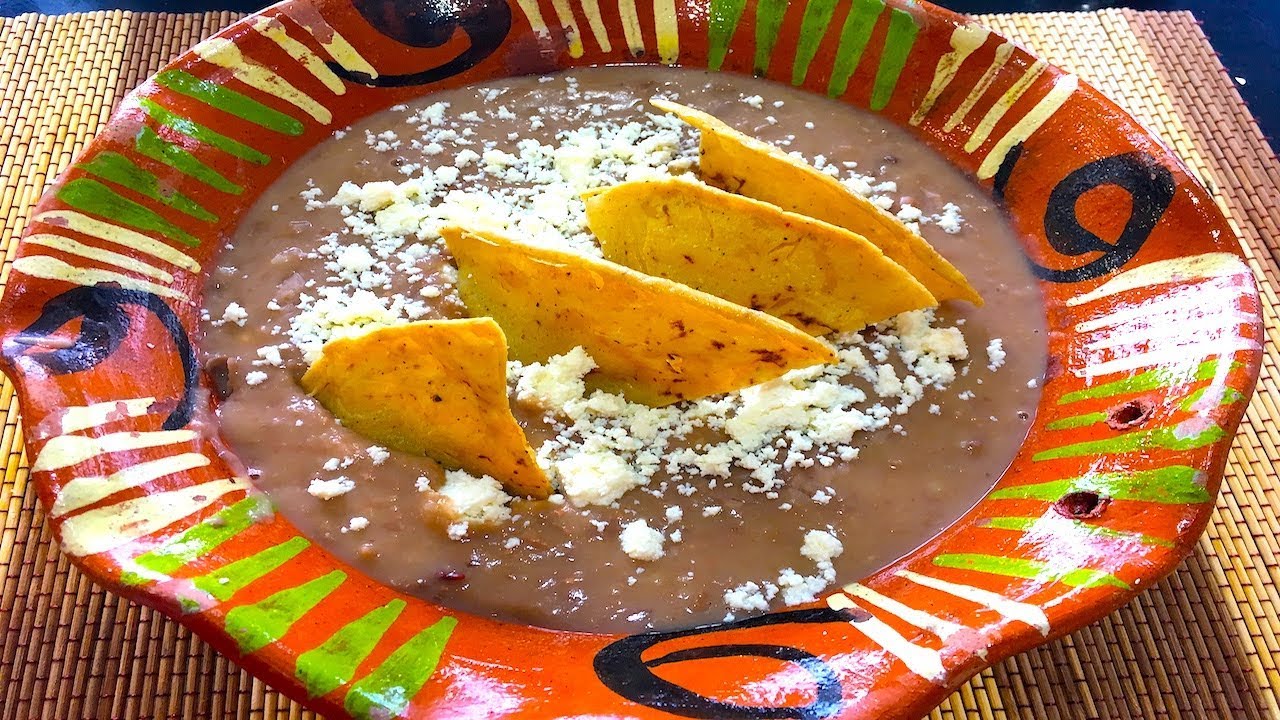Refried beans recipe - Frijoles refritos