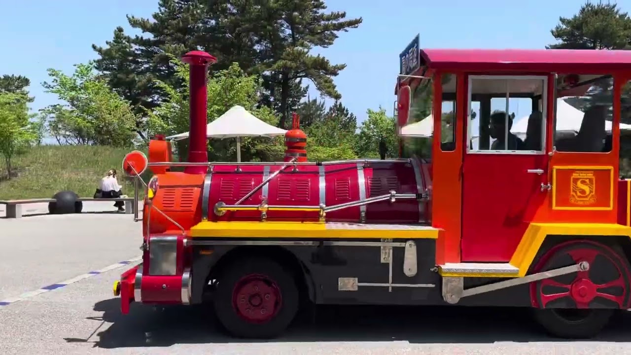 国営ひたち海浜公園　園内周遊トレイン①
