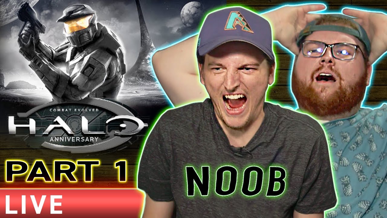 Noob Plays Halo: CE for the First Time - Live  |  HALO: COMBAT EVOLVED Part 01