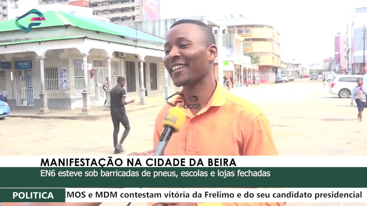 MANIFESTAÇÃO NA CIDADE DA BEIRA