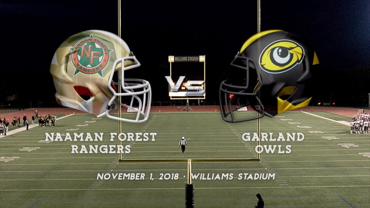 Garland ISD: Garland vs Naaman Football 2018