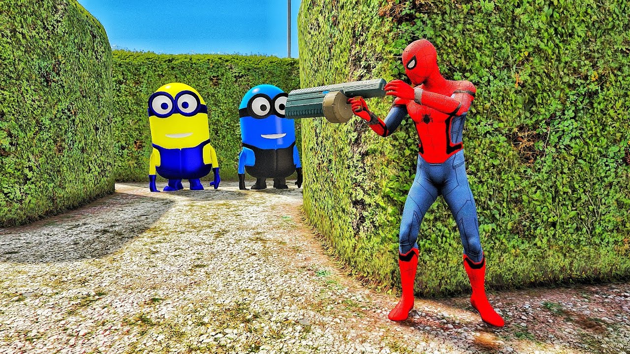 GTA 5 Epic Ragdolls | Spiderman and Super Heroes Jumps/fails Episode 36 (Euphoria Physics)