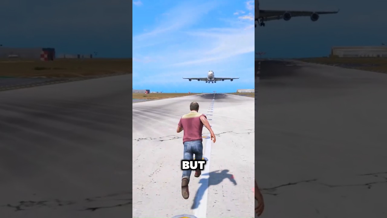 Getting Hit By a TRAIN vs a PLANE in GTA Games!