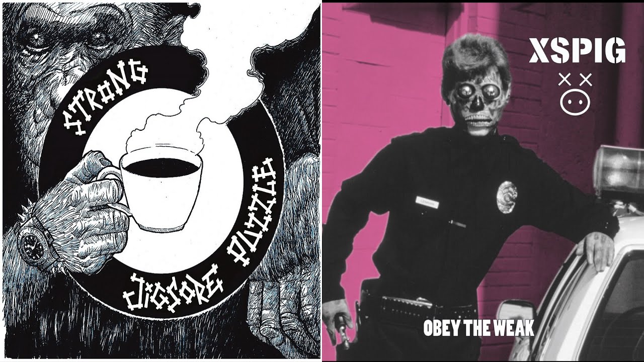Jigsore Puzzle ​/ ​XSPIG - split 7“ FULL ALBUM (2023 - Fastcore / Grindcore / Powerviolence)