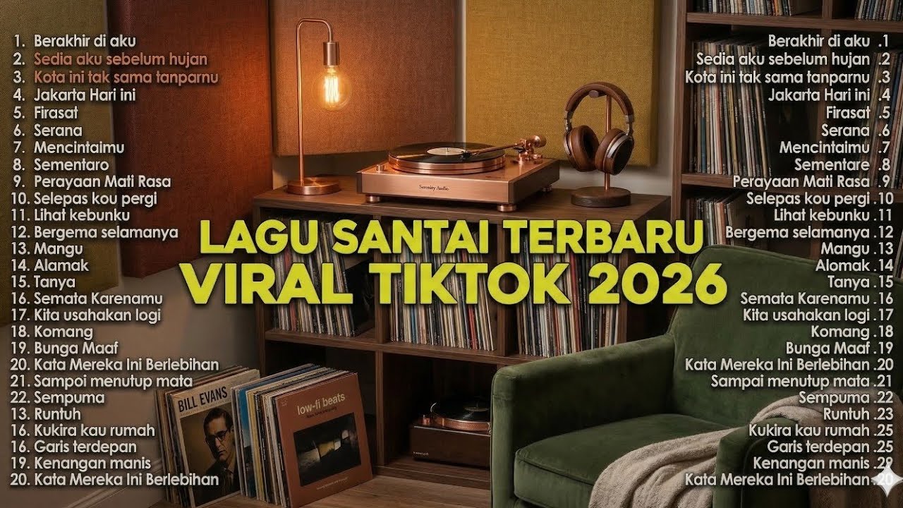 Lagu Santai untuk Hari Produktif 2026 🌿 | Musik TikTok Viral 🤍 Bikin Kerja Lebih Ringan 🎧