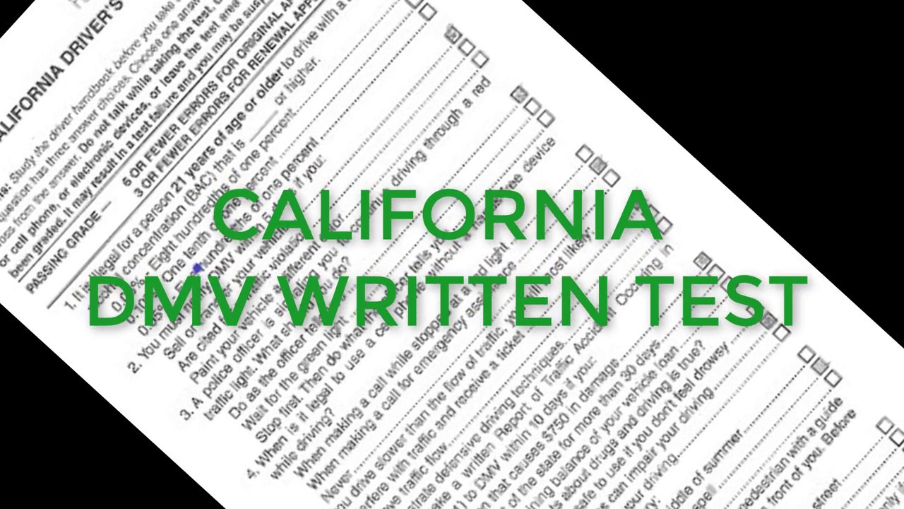 California DMV Written Test 2023 | SET 2