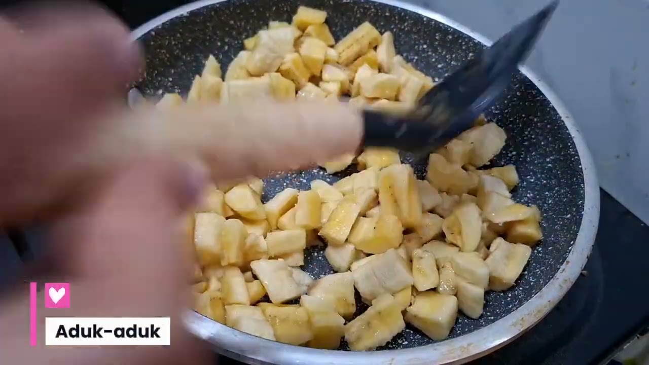 OLAHAN PISANG BISA SEENAK INI 😍🍌 Lembut Manis Gurih 🥰 Cara Masaknya Mudah dan Murah Guys !!