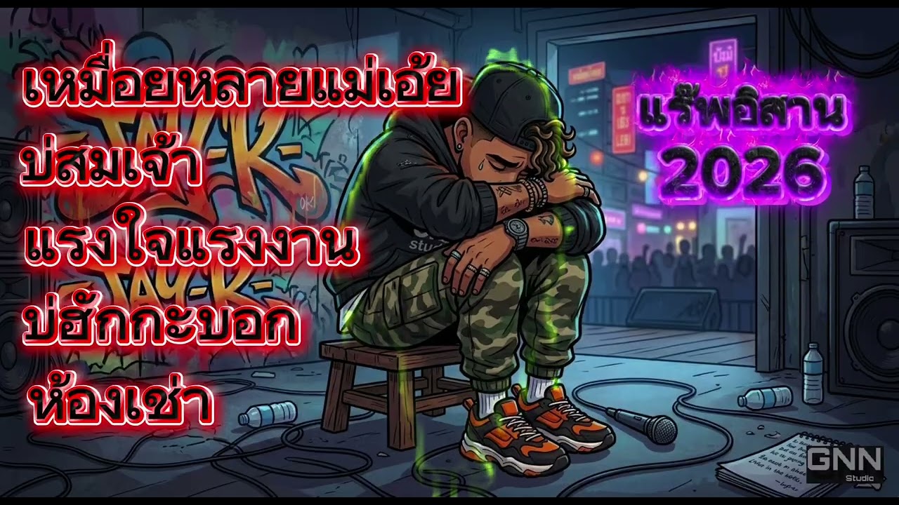 รวมแร๊พอิสาน !! ฟังเพลินๆ คิดฮอดบ้าน [GNN Studio] - เพลงใหม่ล่าสุด 2026