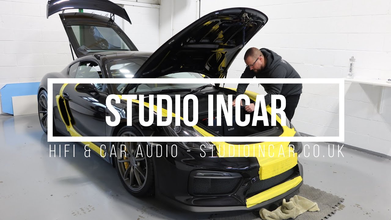 Porsche Cayman GT4 Ep.#2 (Amp Cabling, DSP, Amp Rack)